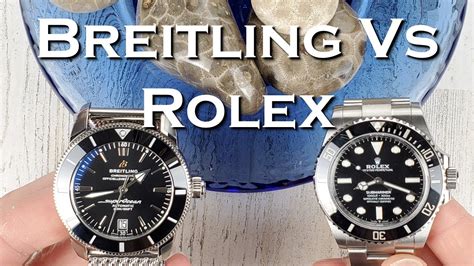 rolex submariner vs breitling superocean|Breitling Superocean vs Rolex Submariner: Which Dive Watch .